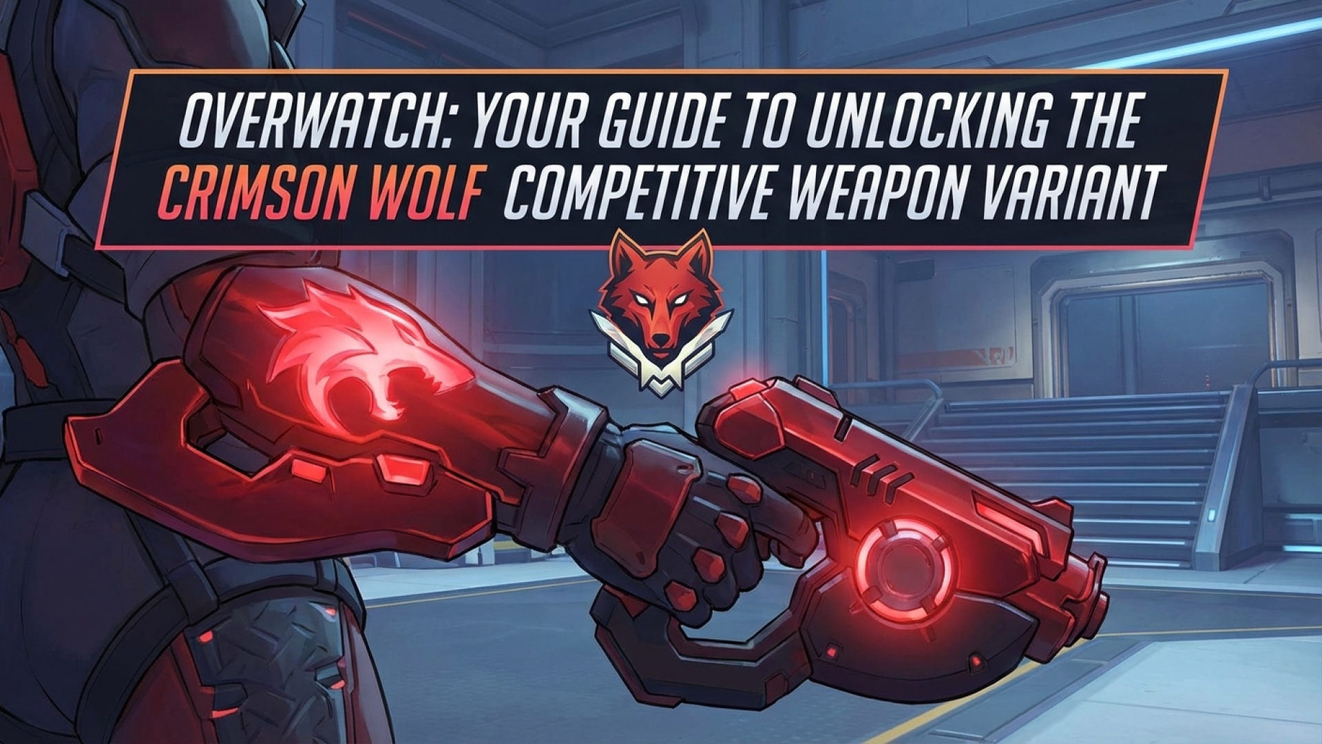 Overwatch: Your Guide to Unlocking the Crimson Wolf Competitive Weapon Variant