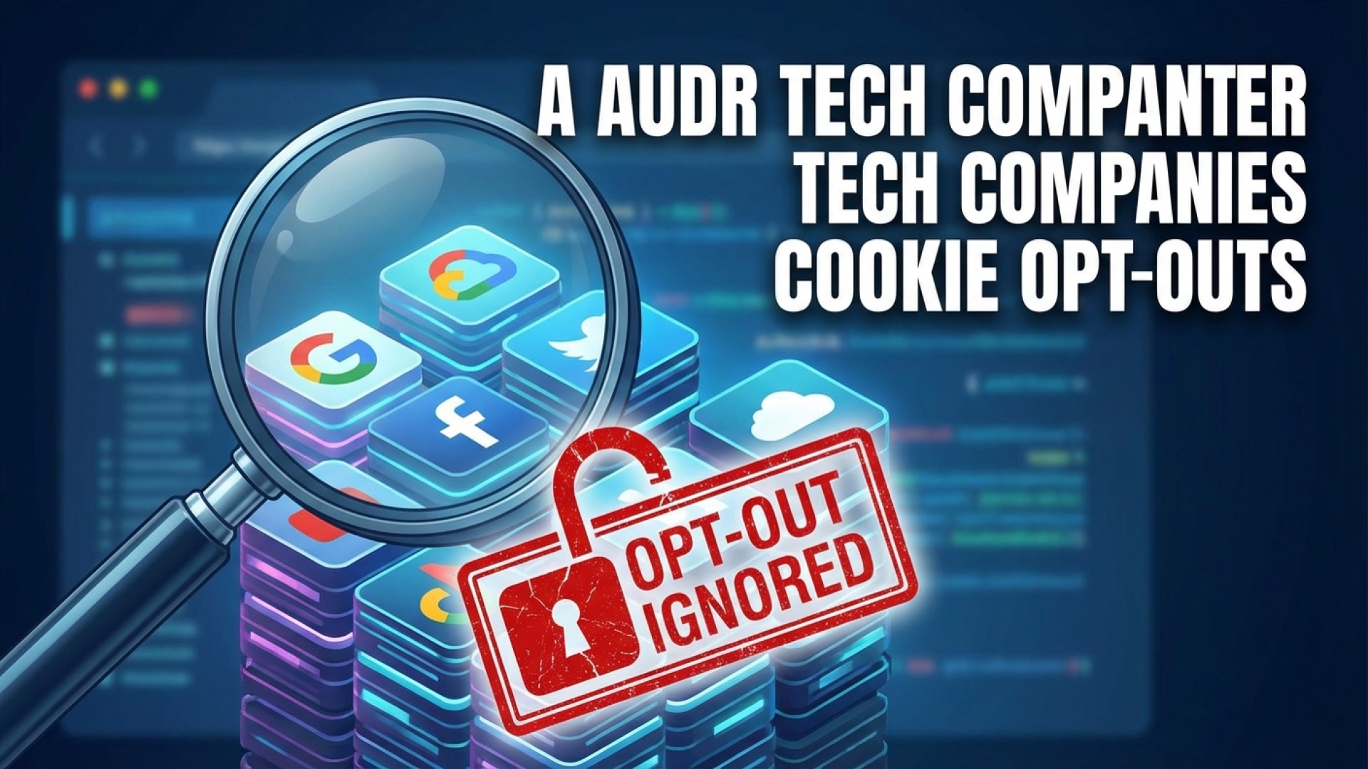 Audit Reveals Major Tech Companies Disregard Cookie Opt-Outs