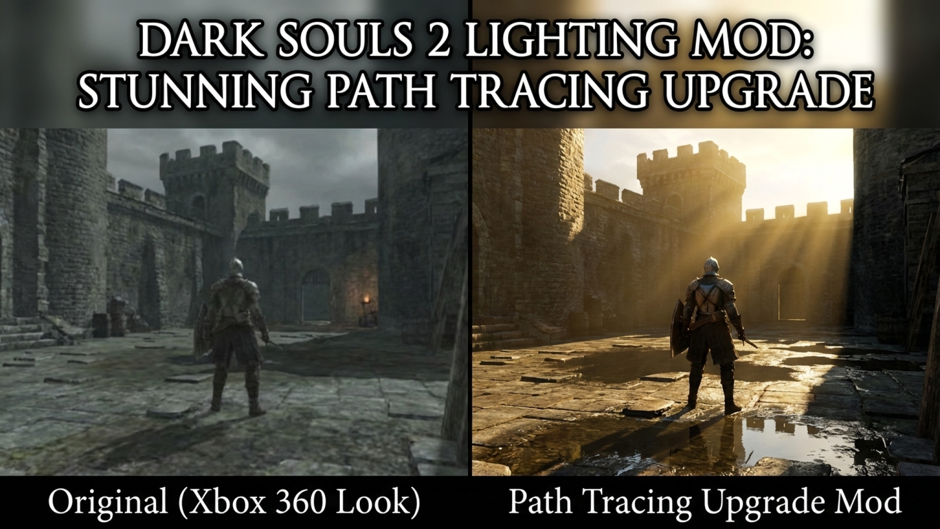 Dark Souls 2 Lighting Mod Gets Stunning Path Tracing Upgrade, Ditching Its Xbox 360 Look