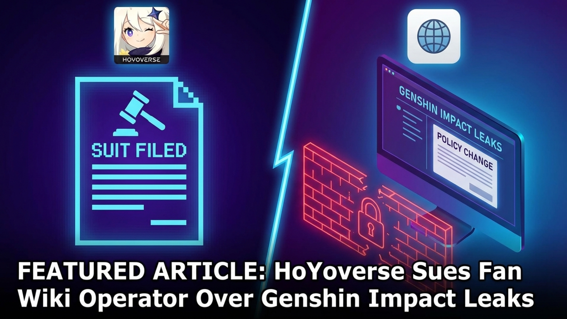HoYoverse Sues Fan Wiki Operator Over Genshin Impact Leaks, Prompting Policy Change