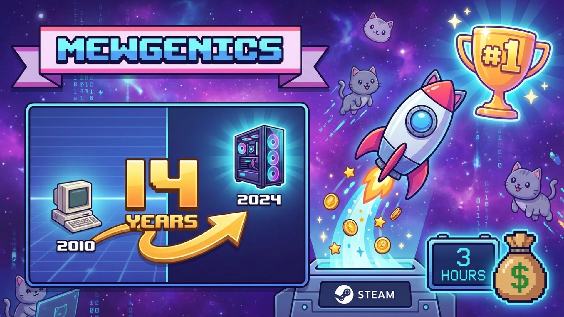 14 Years in the Making: Mewgenics Rockets to #1 on Steam, Recouping Dev Budget in 3 Hours