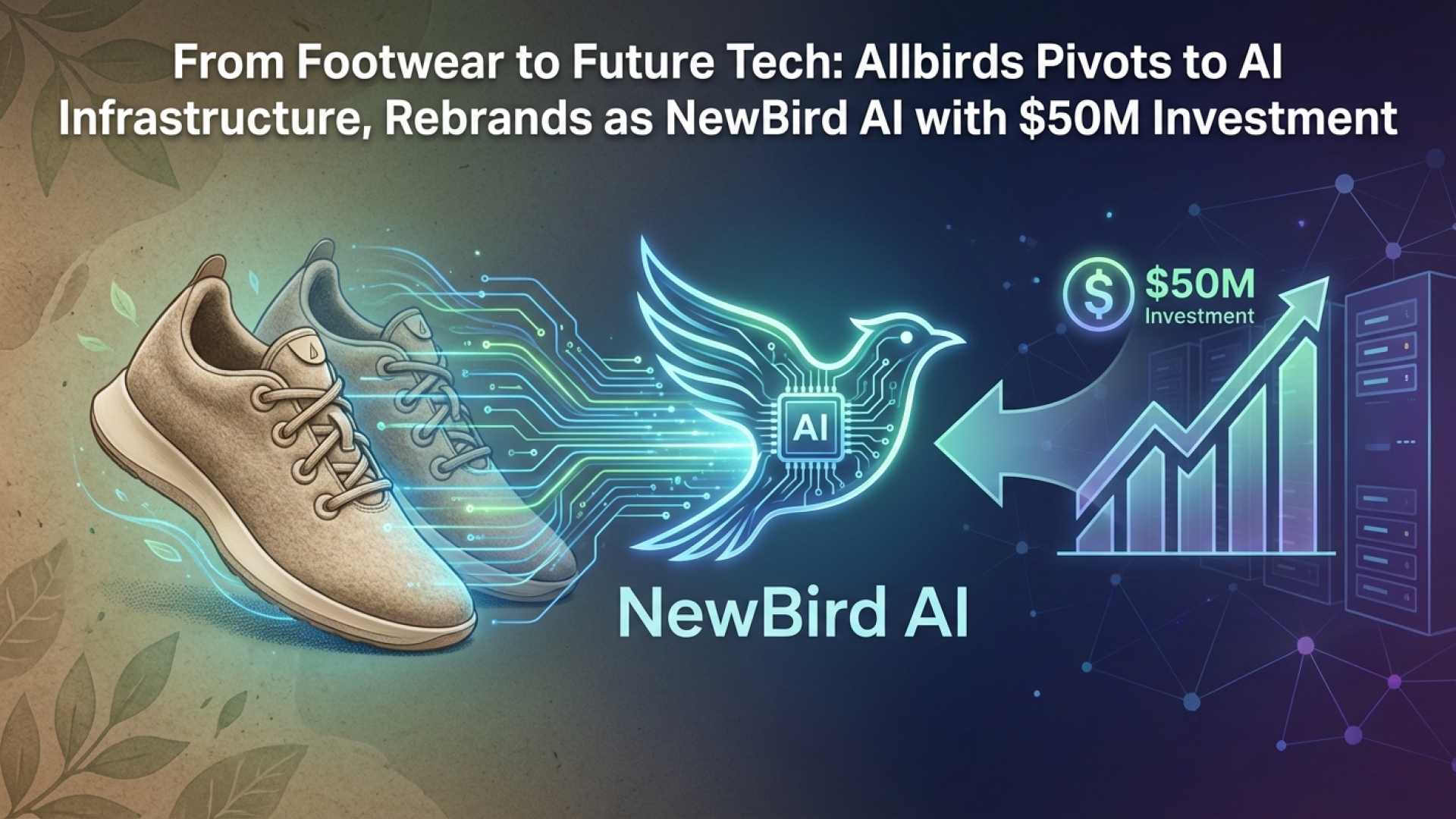 From Footwear to Future Tech: Allbirds Pivots to AI Infrastructure, Rebrands as NewBird AI with $50M Investment