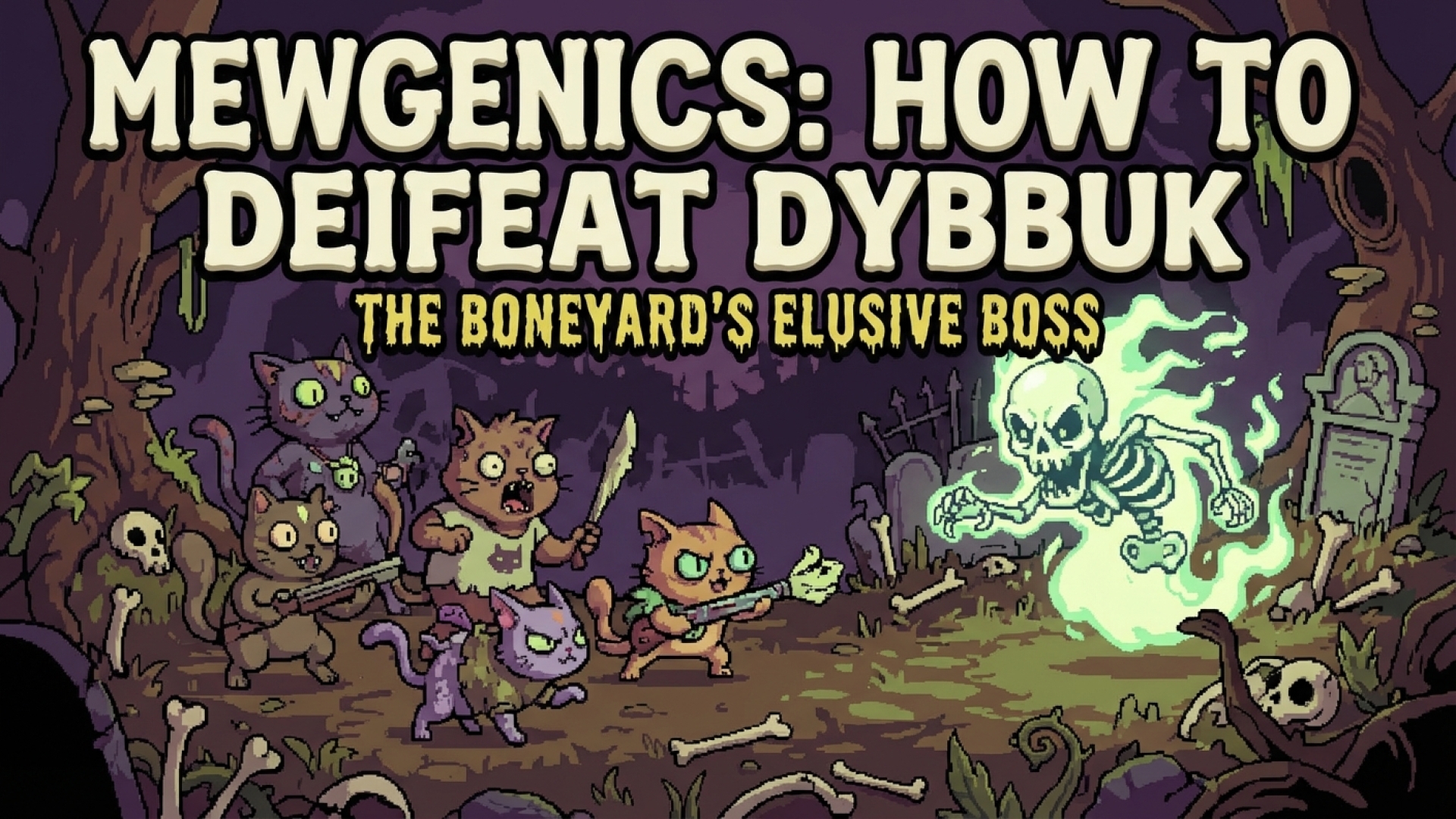 Mewgenics: How to Defeat Dybbuk, The Boneyard’s Elusive Boss