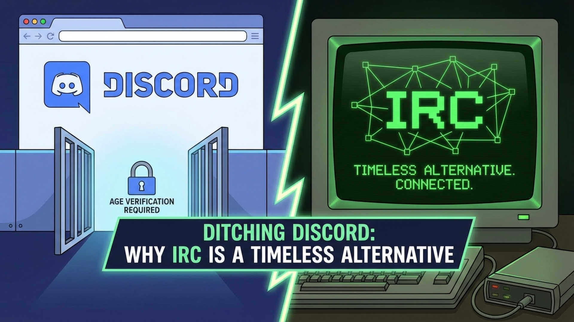 Ditching Discord: Why IRC is a Timeless Alternative to Age Verification