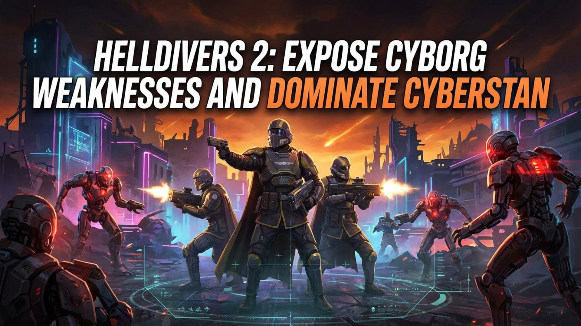 Helldivers 2: Expose Cyborg Weaknesses and Dominate Cyberstan