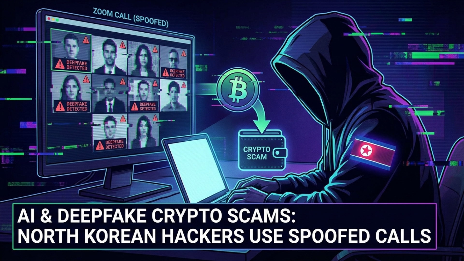 North Korean Hackers Leverage AI and Deepfakes in Complex Crypto Scams Via Spoofed Zoom Calls