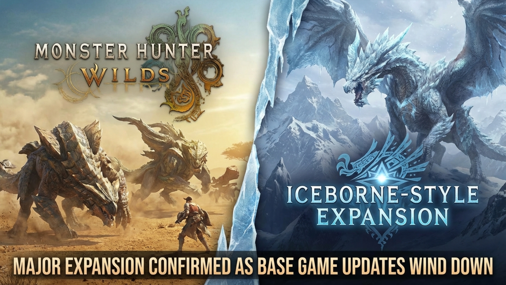 Monster Hunter Wilds Confirms Major Iceborne-Style Expansion as Base Game Updates Wind Down