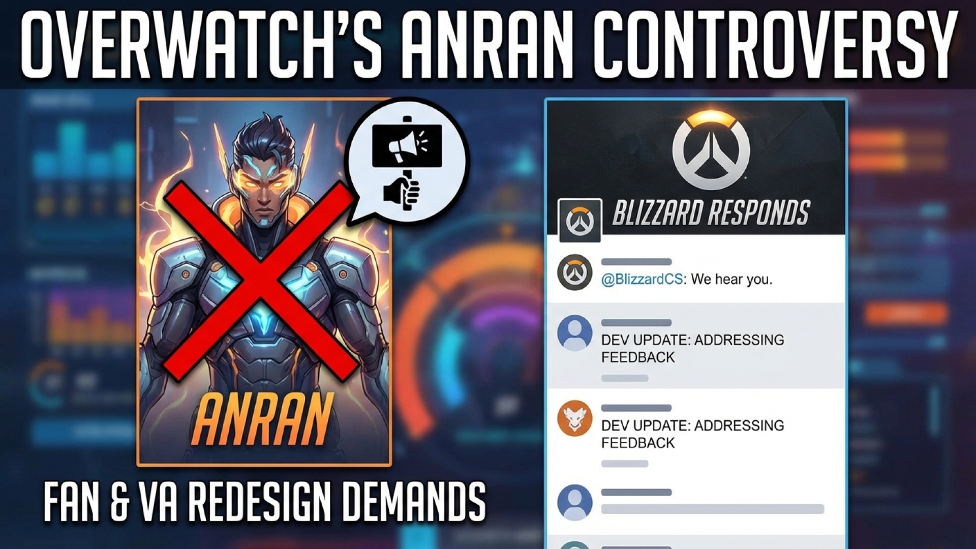 Overwatch’s New Hero Anran Sparks Redesign Demands from Fans and Voice Actress, Blizzard Responds