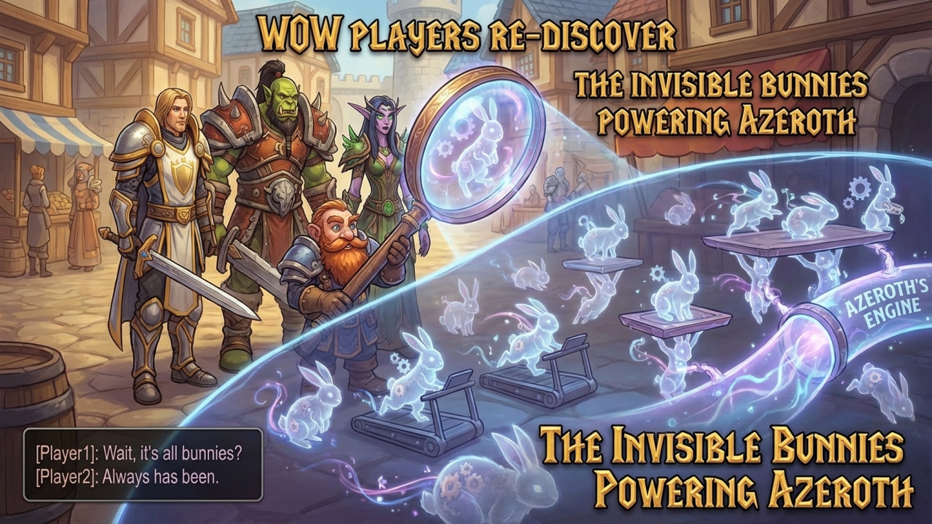 WoW Players Re-discover the Invisible Bunnies Powering Azeroth