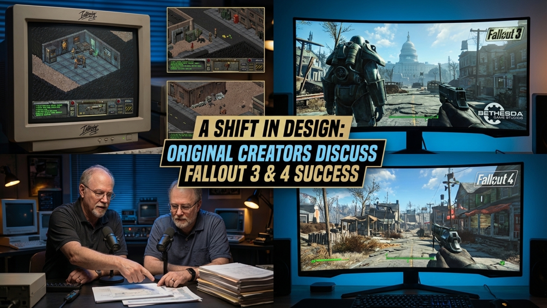 Original Fallout Creators Discuss Bethesda’s Shift in Design and the Success of Fallout 3 & 4