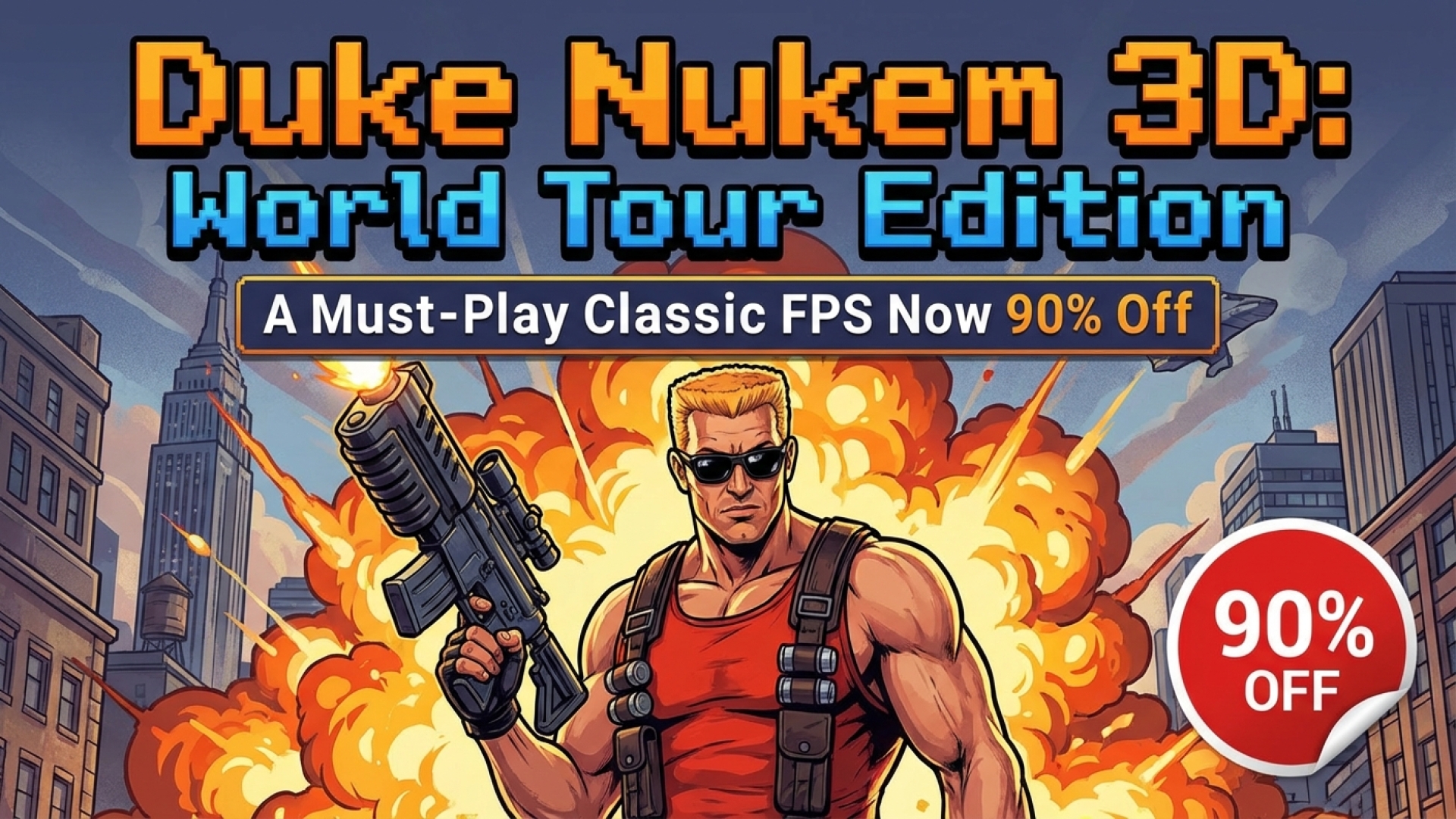 Duke Nukem 3D: World Tour Edition – A Must-Play Classic FPS Now 90% Off