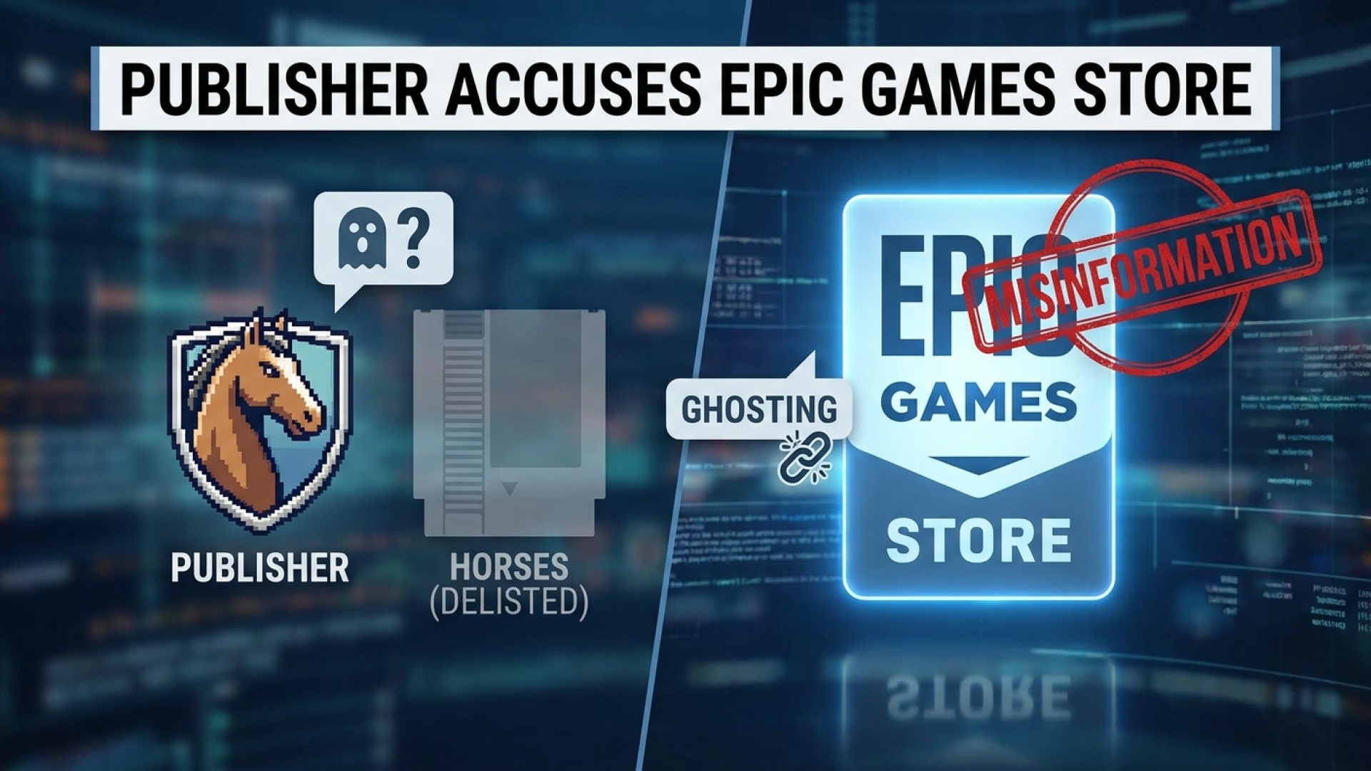 Publisher of Delisted ‘Horses’ Game Accuses Epic Games Store of ‘Ghosting’ and Misinformation