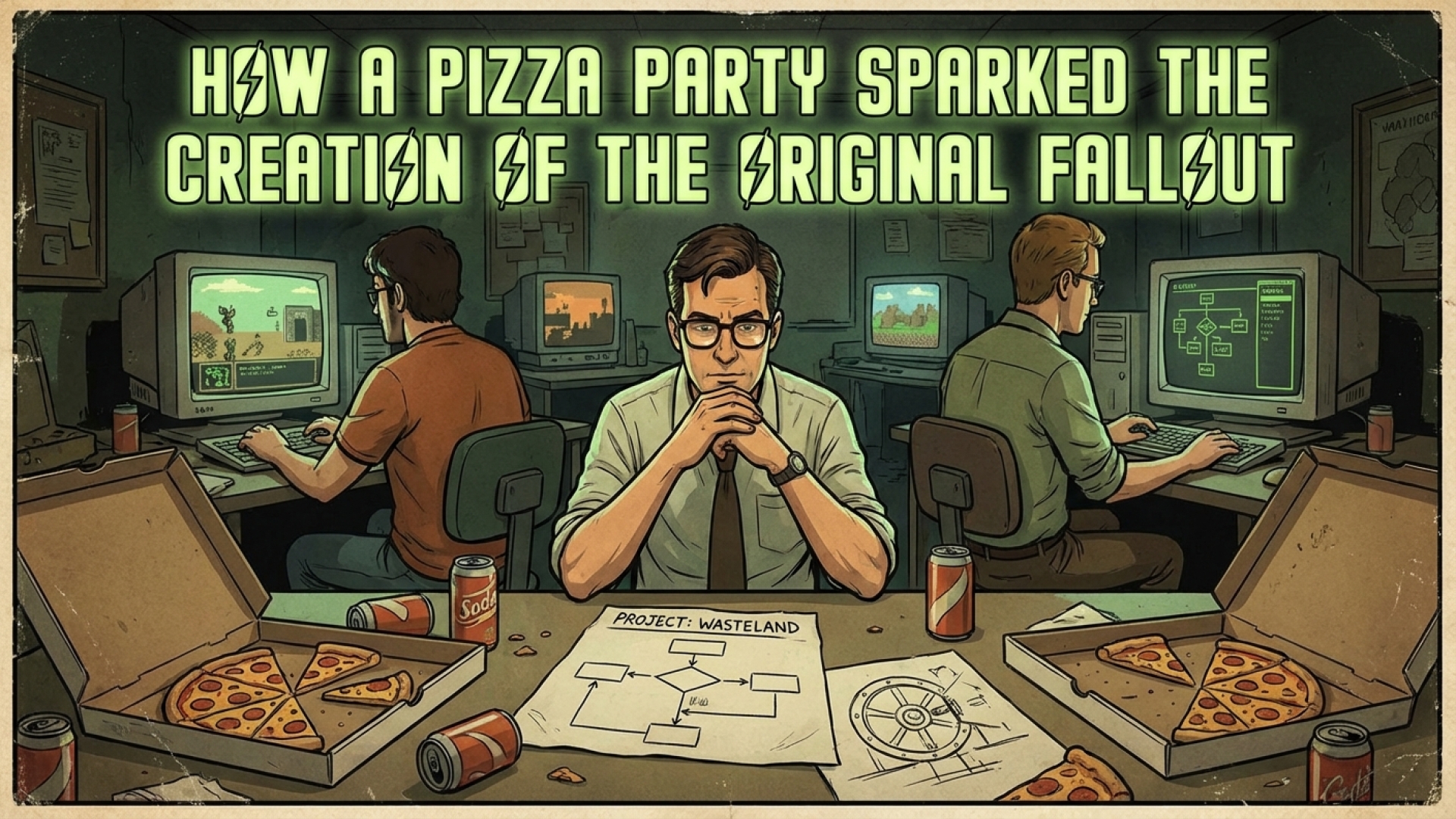 How a Pizza Party Sparked the Creation of the Original Fallout