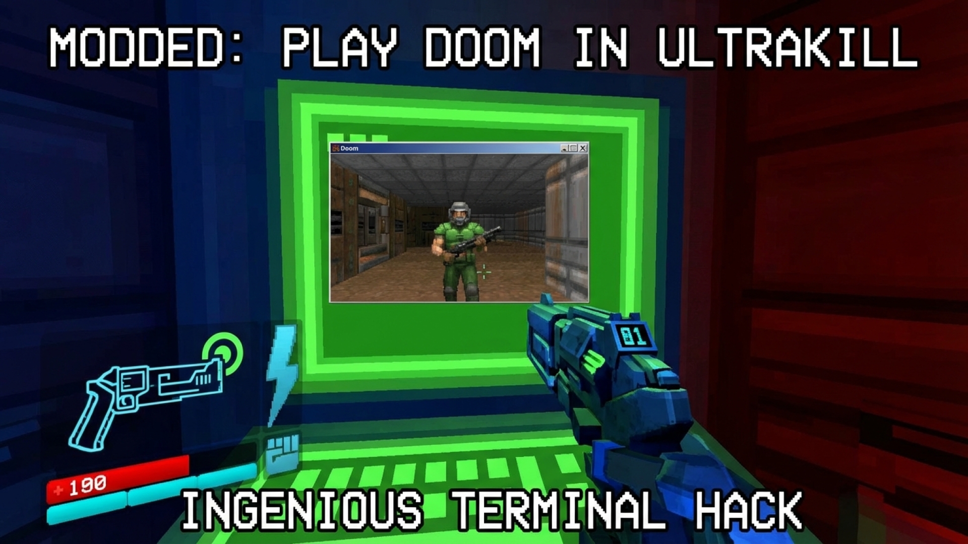 Modder’s Ingenious Creation Lets You Play Doom Inside Ultrakill’s In-Game Terminals