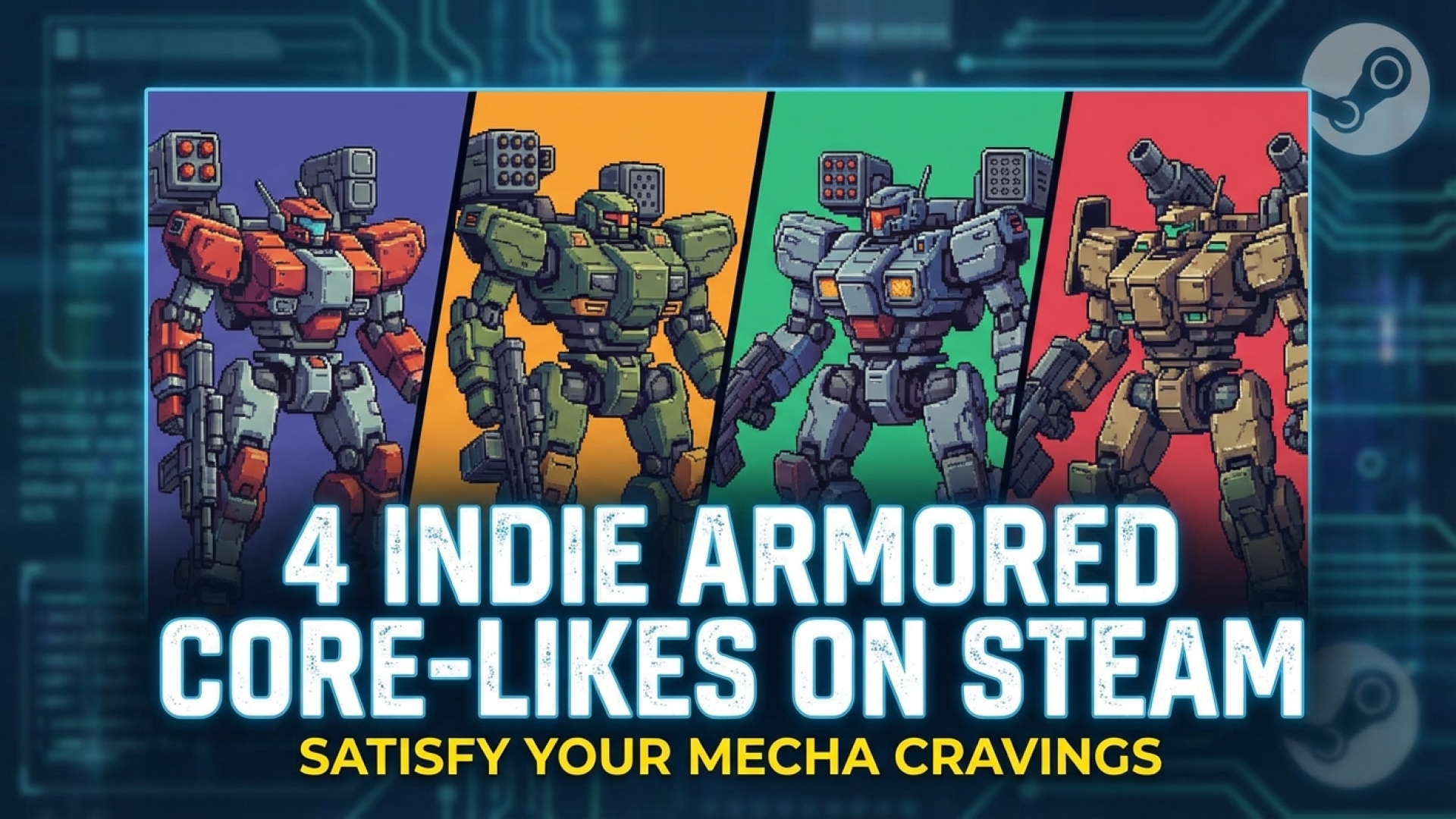 4 Indie Armored Core-Likes to Satisfy Your Mecha Cravings on Steam