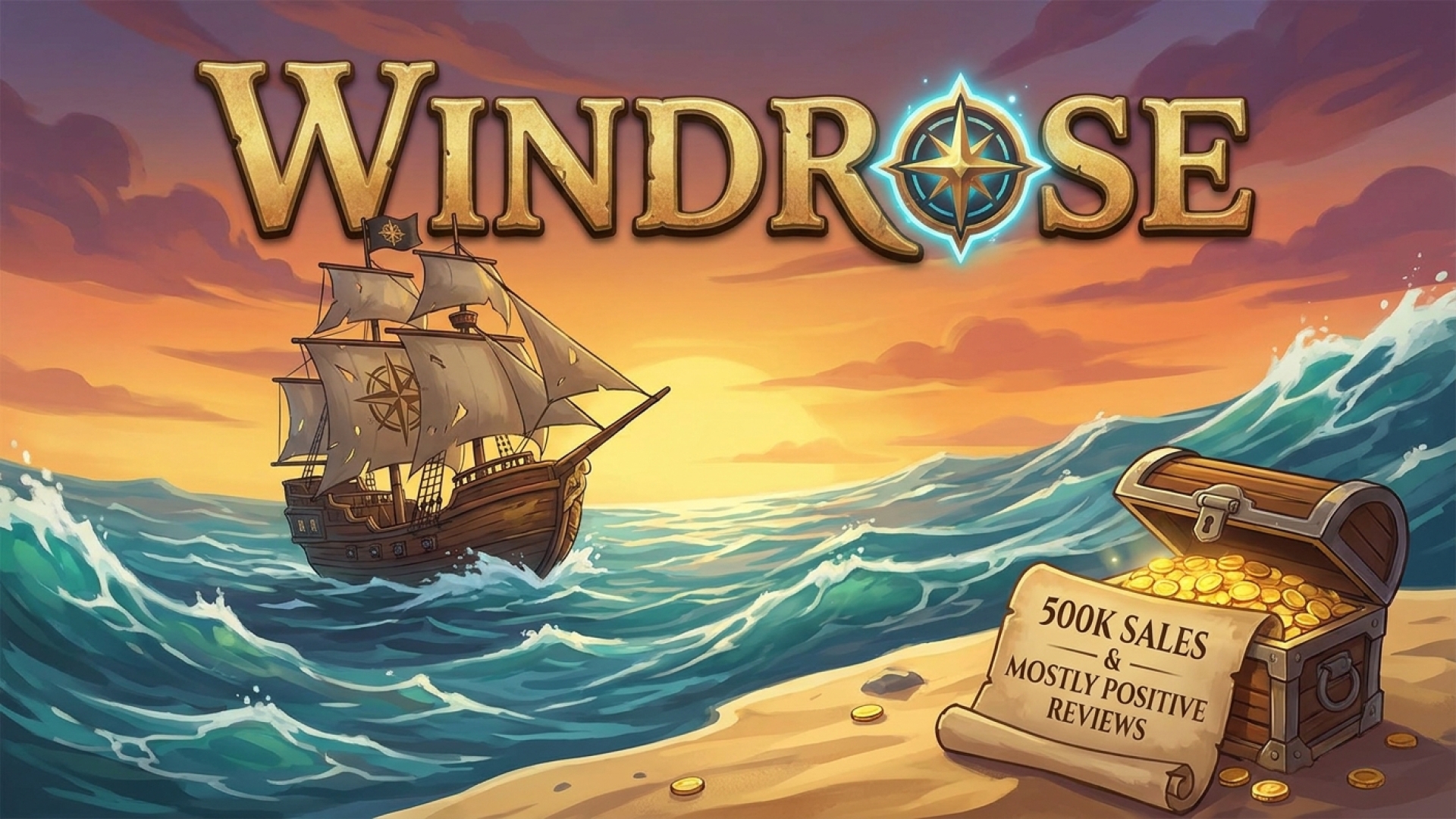 Windrose: The Pirate Survival Game That Sailed to 500K Sales and “Mostly Positive” Steam Reviews