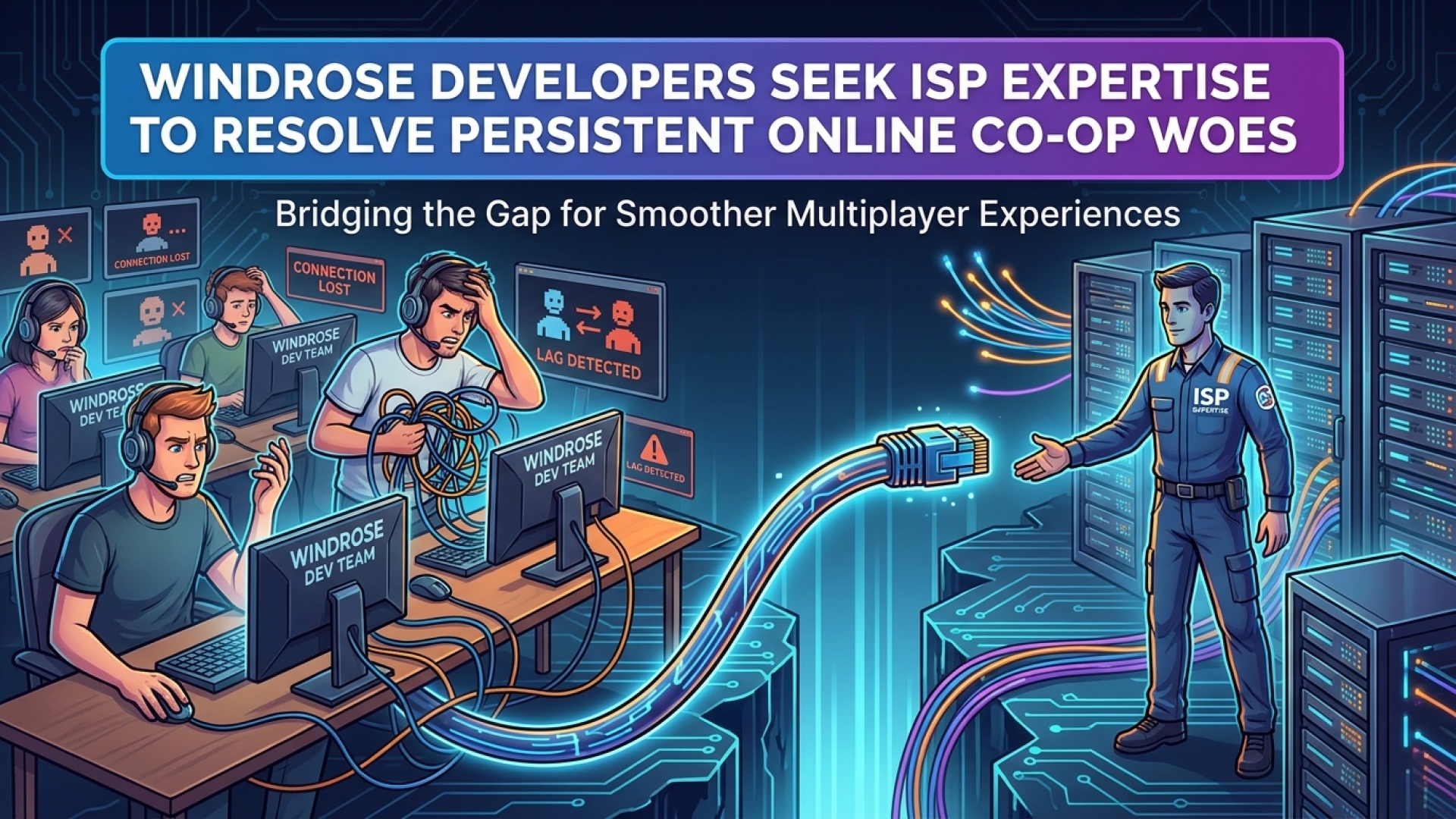 Windrose Developers Seek ISP Expertise to Resolve Persistent Online Co-op Woes