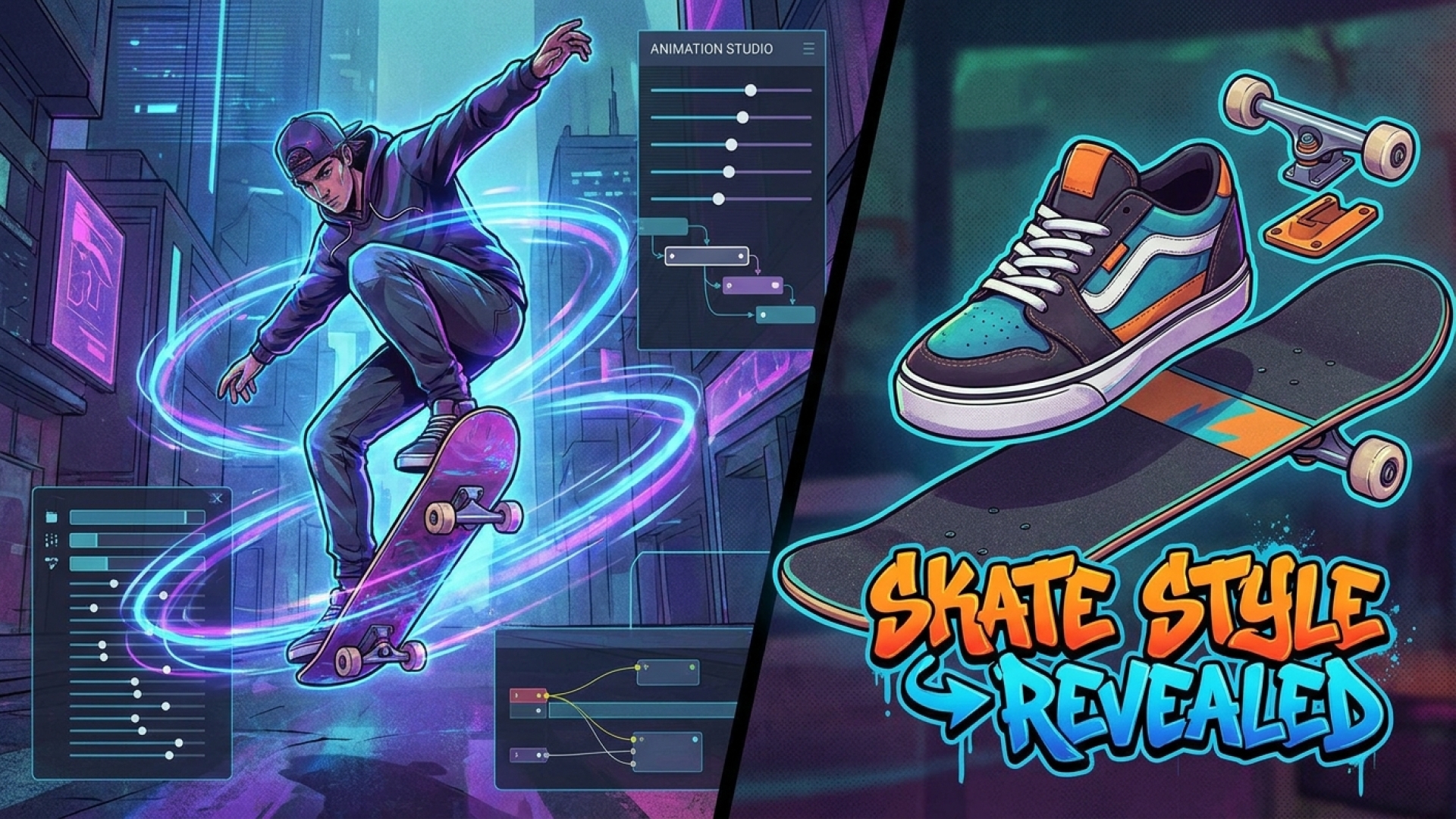 Skate Style Revealed: A New Next-Gen Skateboarding Game Featuring Deep Animation Customization