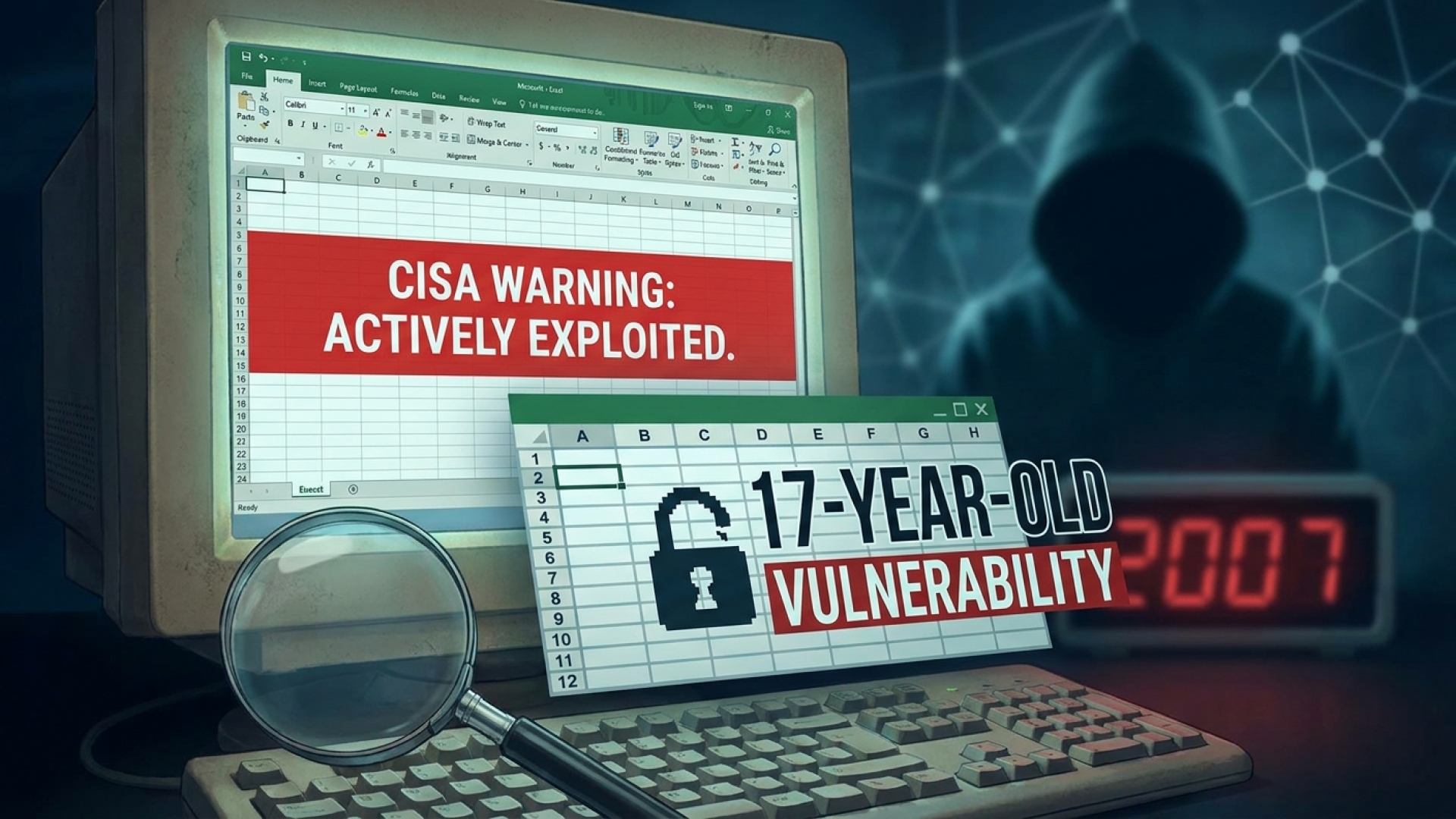 17-Year-Old Microsoft Excel Vulnerability Actively Exploited by Threat Actors, CISA Warns