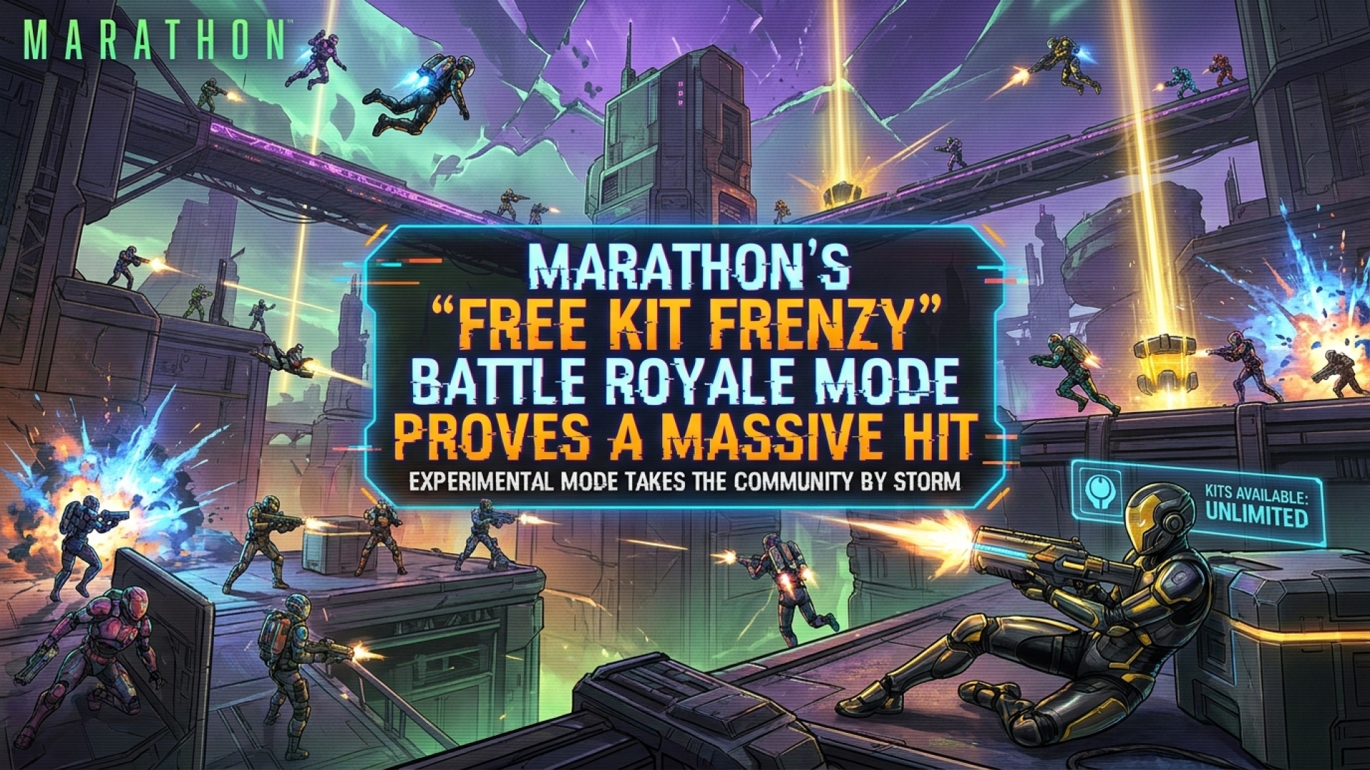 Marathon’s Experimental ‘Free Kit Frenzy’ Battle Royale Mode Proves a Massive Hit