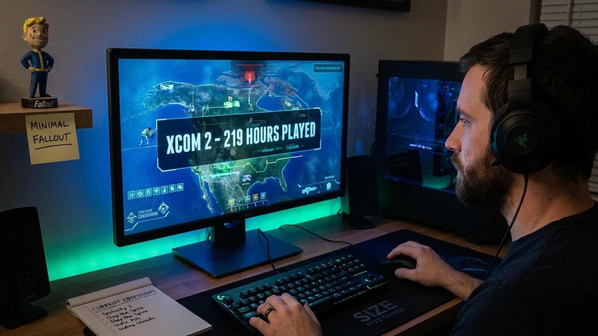 Size Five Games Director Dan Marshall Reveals His PC Gaming Habits: 219 Hours of XCOM 2, Minimal Fallout, and Current Obsessions