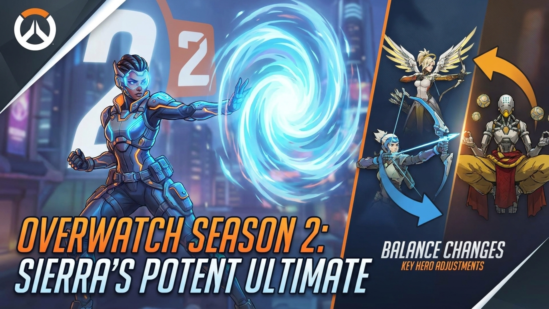 Overwatch Season 2: Sierra’s Potent Ultimate & Key Hero Balance Changes