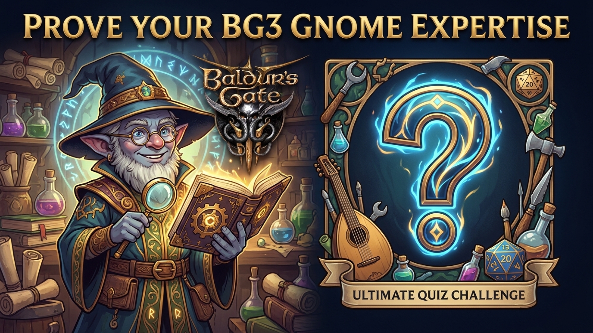 Prove Your BG3 Gnome Expertise with Our Ultimate Quiz Challenge