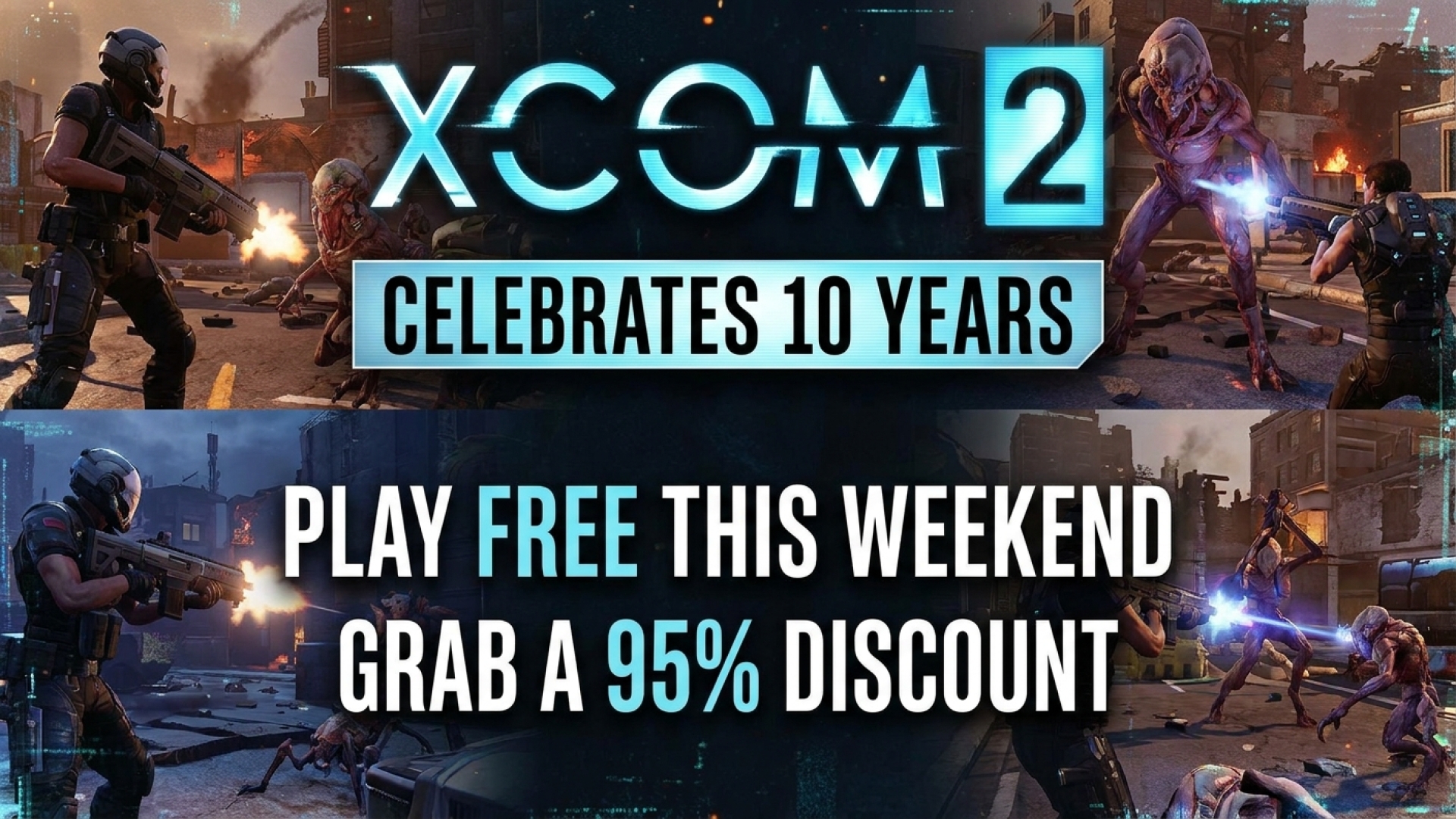 XCOM 2 Celebrates 10 Years: Play Free This Weekend and Grab a 95% Discount