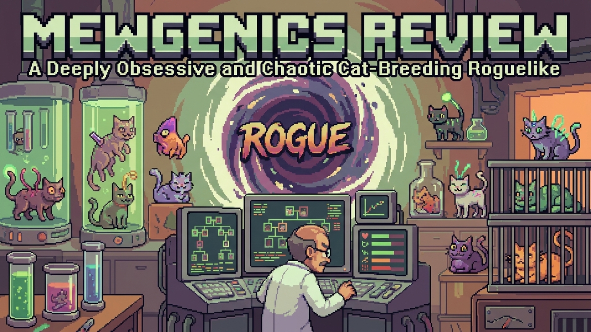 Mewgenics Review: A Deeply Obsessive and Chaotic Cat-Breeding Roguelike
