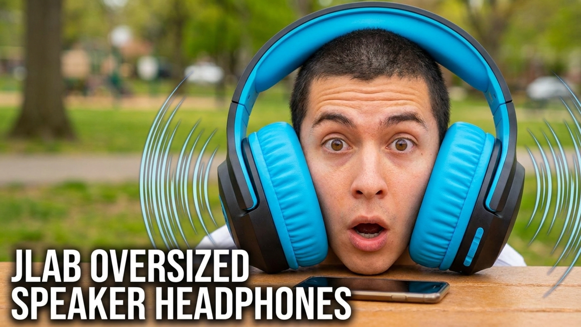 JLab Unveils Comically Oversized Headphones That Double as a Bluetooth Speaker