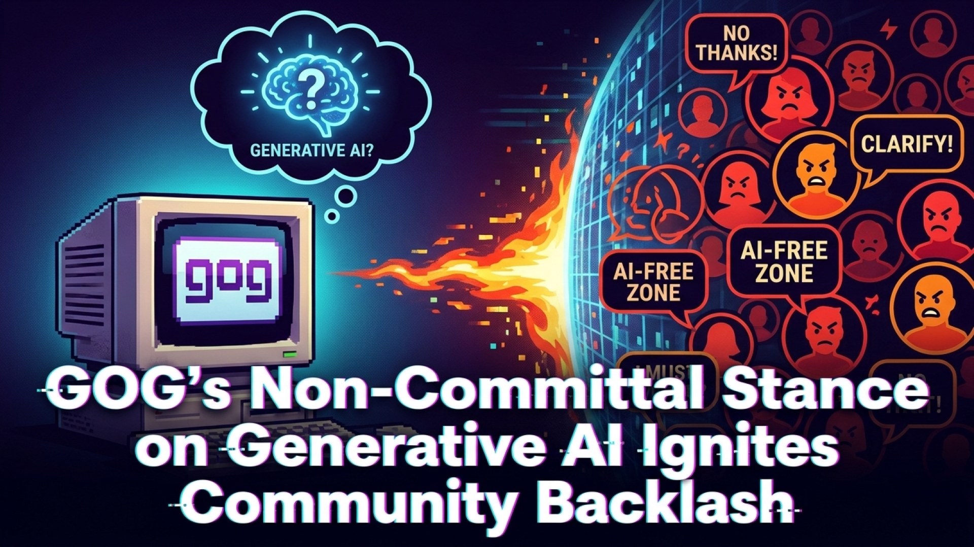 GOG’s Non-Committal Stance on Generative AI Ignites Community Backlash