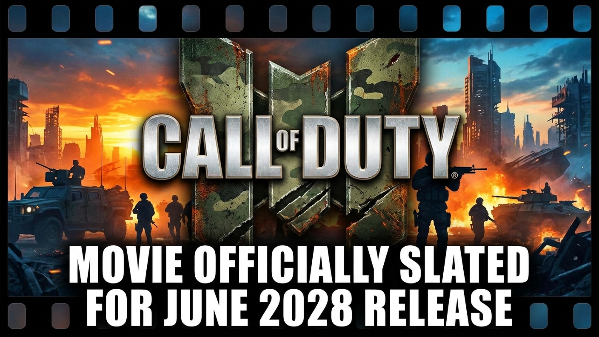Call of Duty Movie Officially Slated for June 2028 Release