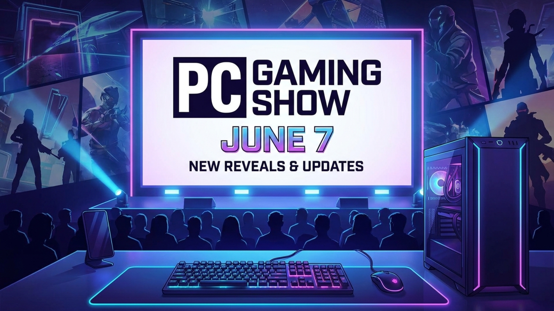 PC Gaming Show Confirmed for June 7: Prepare for New Reveals and Updates