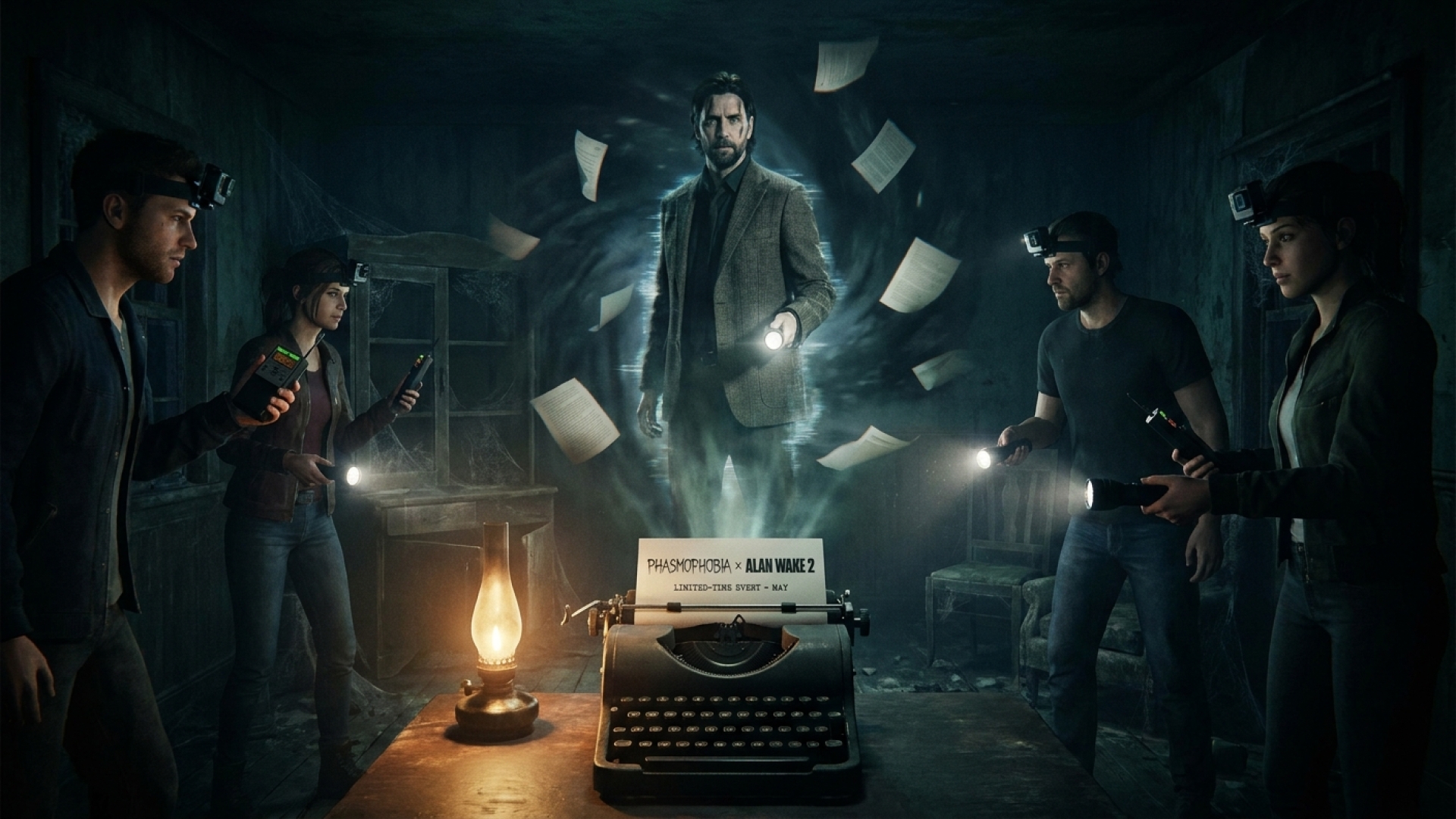 Phasmophobia Announces Limited-Time Alan Wake 2 Crossover Event This May