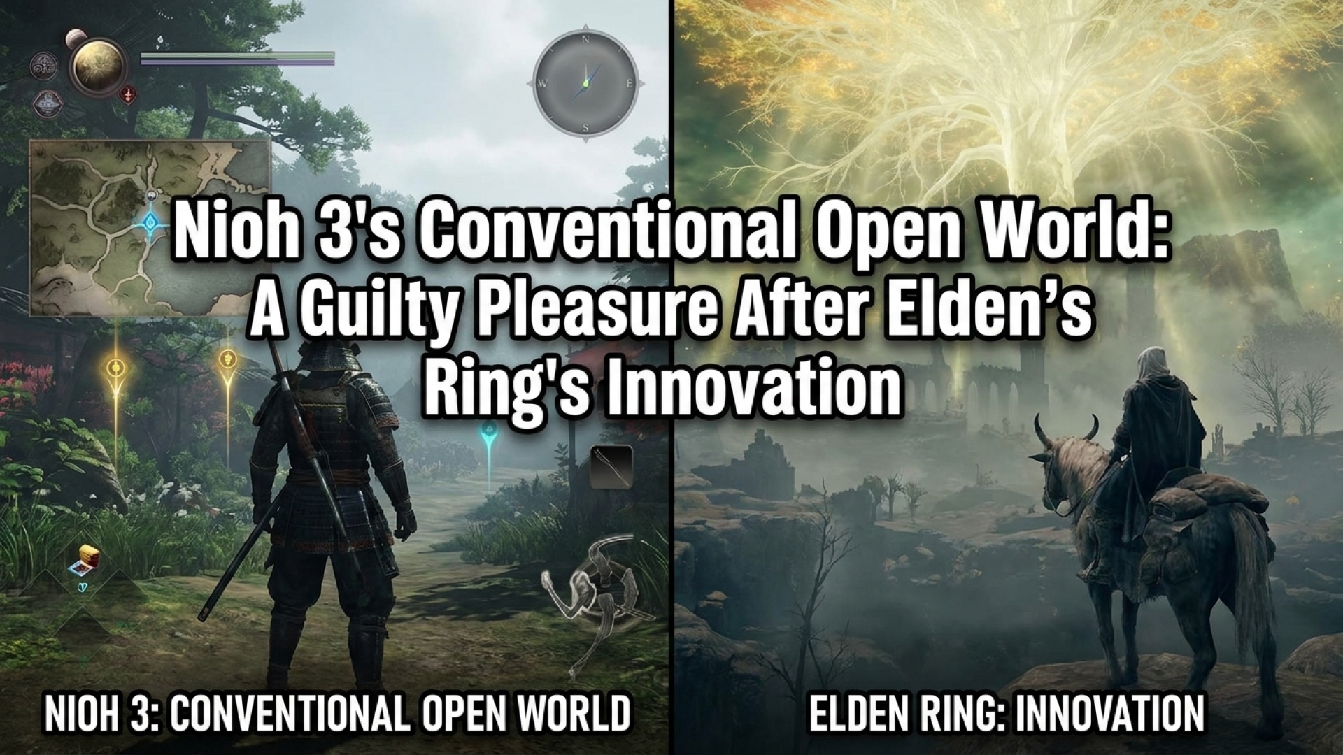 Nioh 3’s Conventional Open World: A Guilty Pleasure After Elden Ring’s Innovation