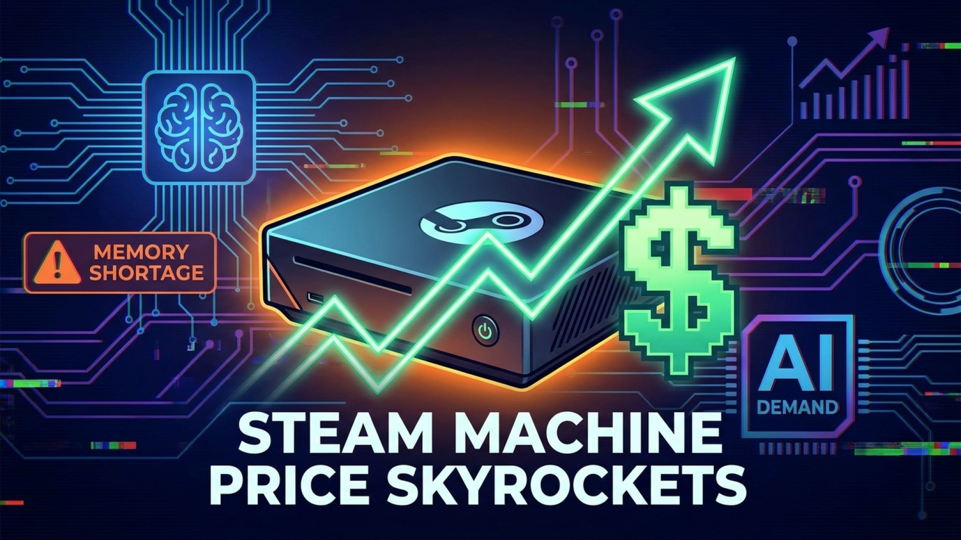 Valve’s Steam Machine Price Skyrockets Amidst AI-Driven Memory Crisis
