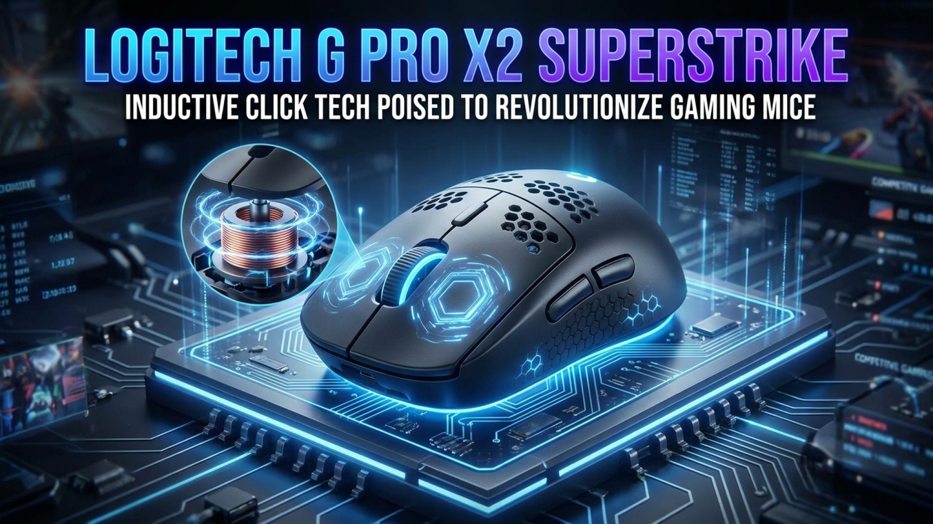 Logitech G Pro X2 Superstrike: Inductive Click Tech Poised to Revolutionize Gaming Mice