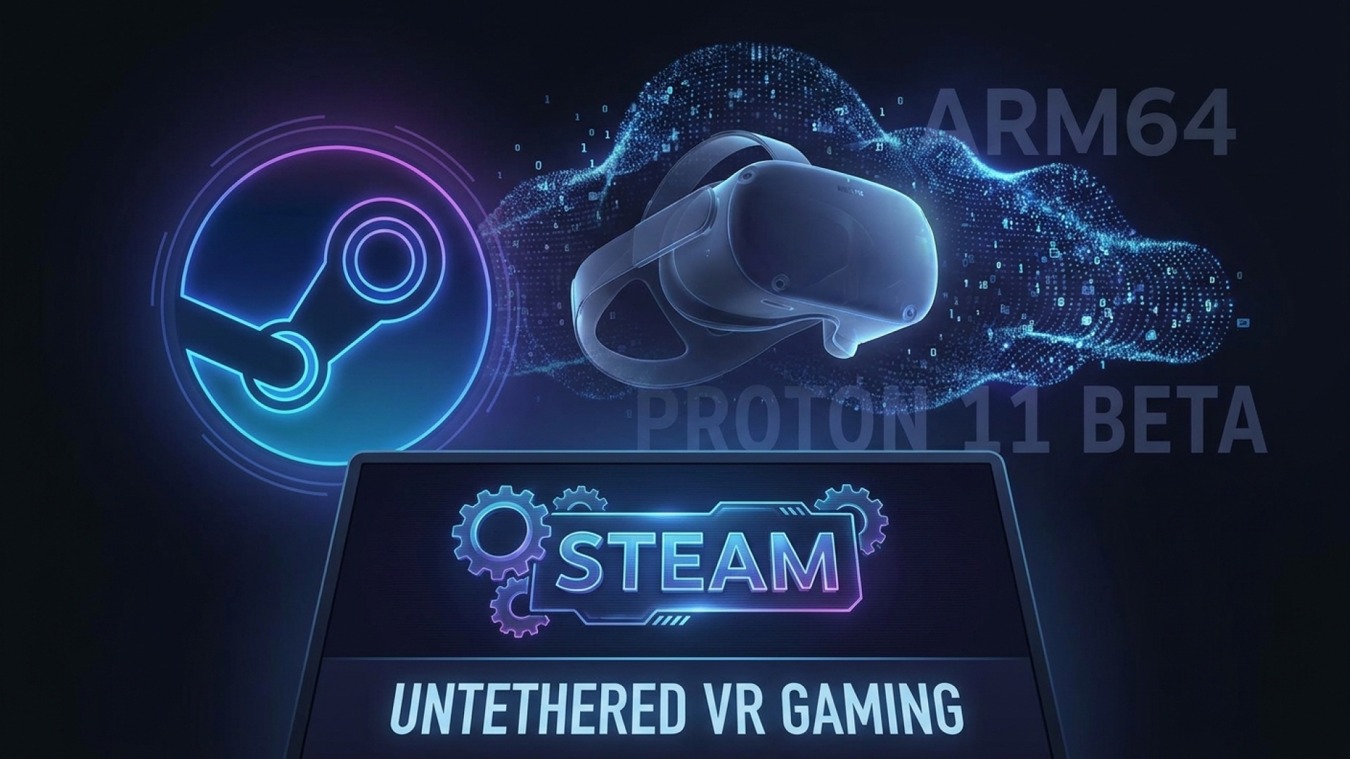 Valve Quietly Releases Arm64 Proton 11 Beta, Priming Steam Frame for Untethered VR Gaming