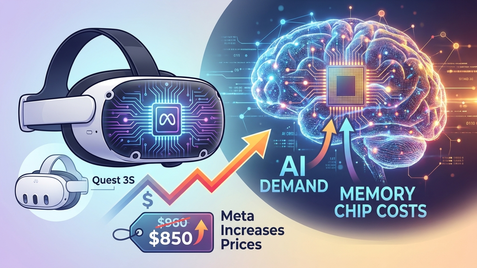 Meta Increases Quest 3 and Quest 3S Prices Amid Surging Memory Chip Costs Driven by AI Demand
