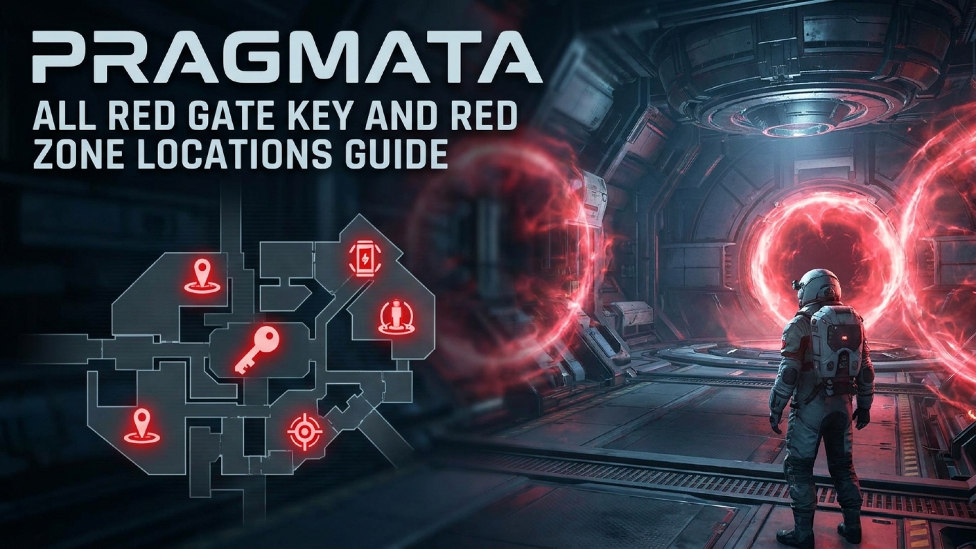 Pragmata: All Red Gate Key and Red Zone Locations Guide