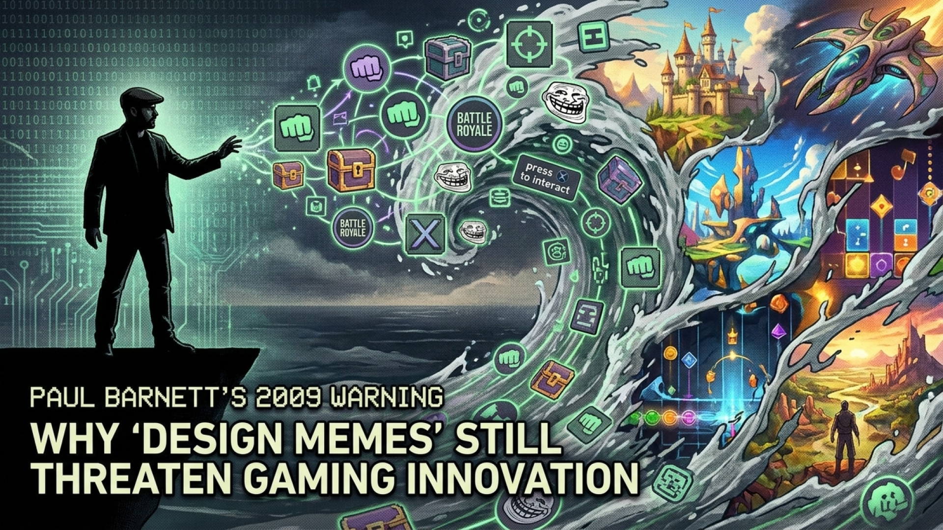 Paul Barnett’s 2009 Warning: Why ‘Design Memes’ Still Threaten Gaming Innovation