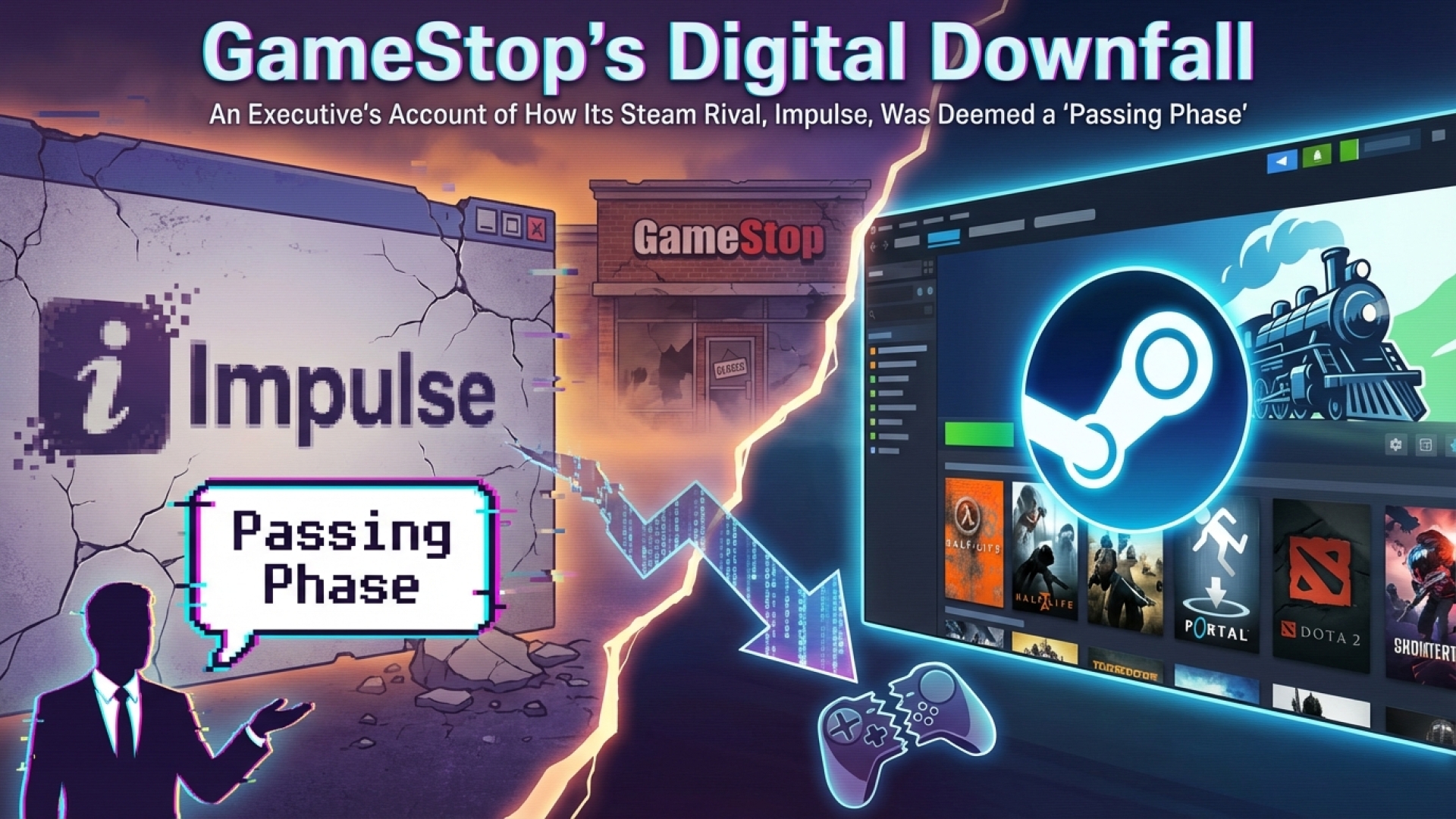 GameStop’s Digital Downfall: An Executive’s Account of How Its Steam Rival, Impulse, Was Deemed a ‘Passing Phase’
