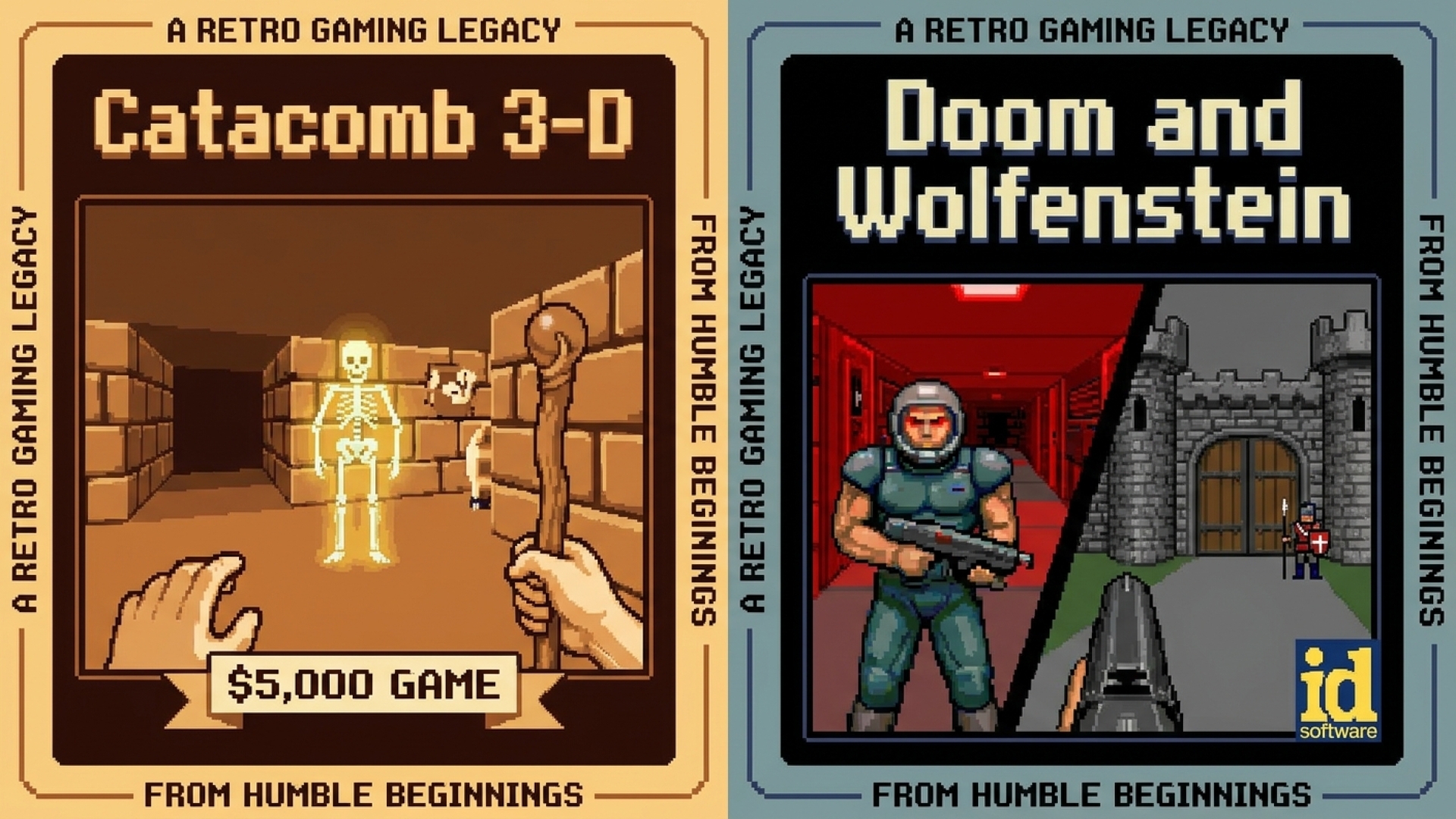Catacomb 3-D: The $5,000 Game That Led to id Software’s Doom and Wolfenstein