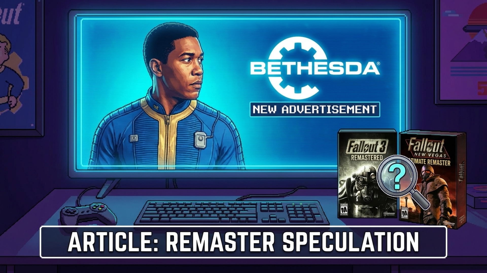 Bethesda’s New Ad with Aaron Moten Sparks Fallout 3 and New Vegas Remaster Speculation