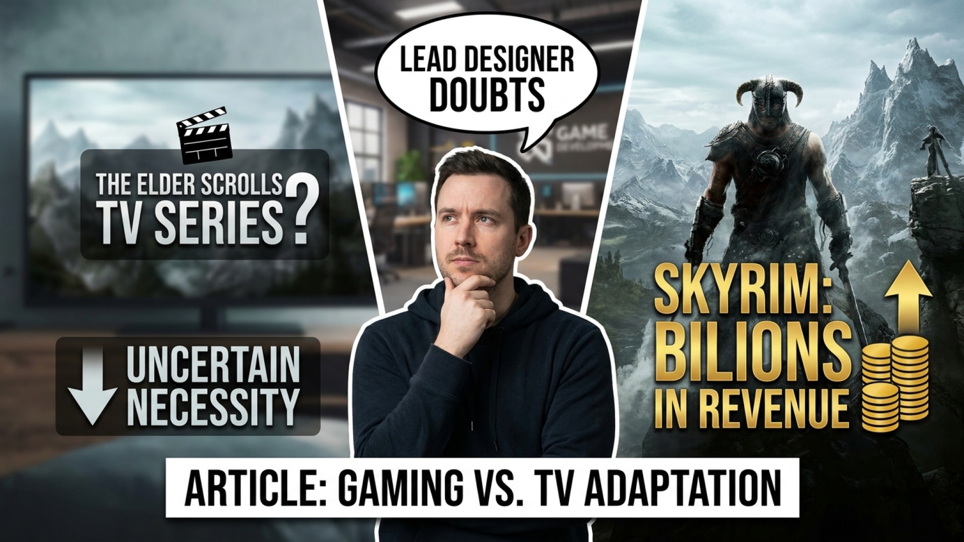 Skyrim Lead Designer Doubts Elder Scrolls TV Show Necessity, Citing Billions in Game Revenue