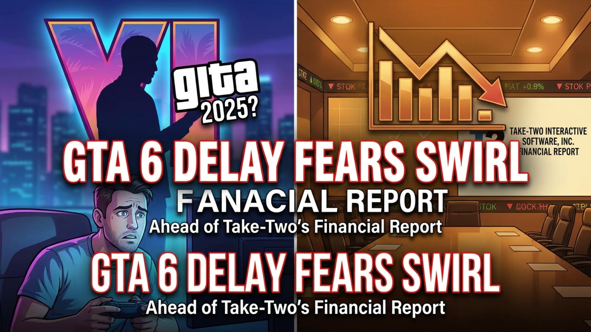 GTA 6 Delay Fears Swirl Ahead of Take-Two’s Financial Report