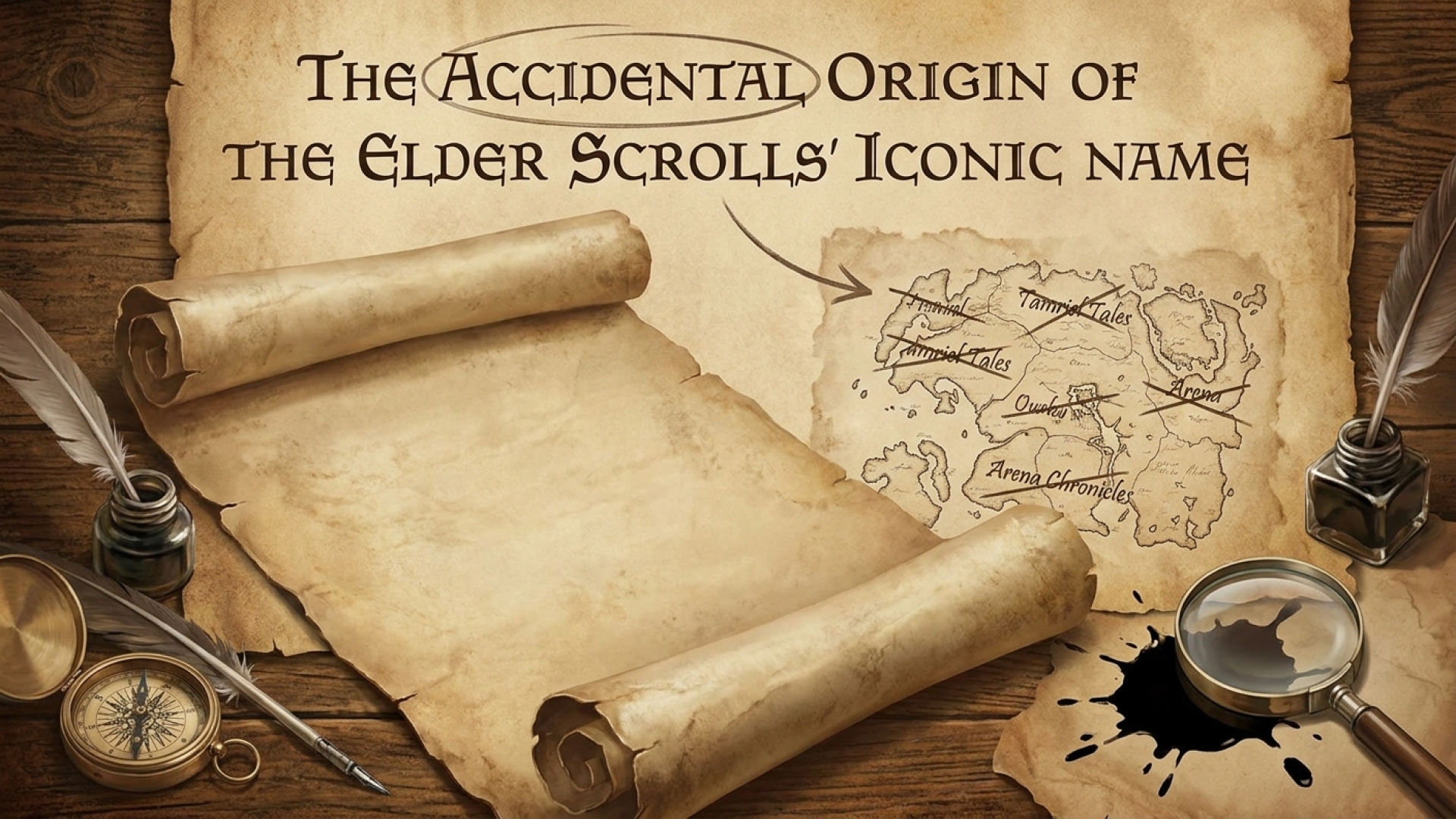 The Accidental Origin of The Elder Scrolls’ Iconic Name