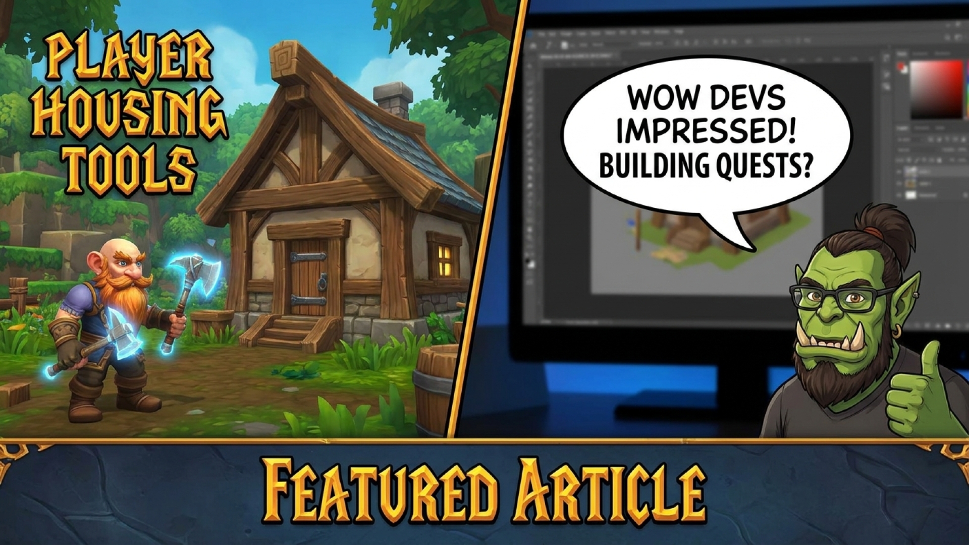 WoW Devs Are So Impressed With Player Housing Tools, They Want Building Quests