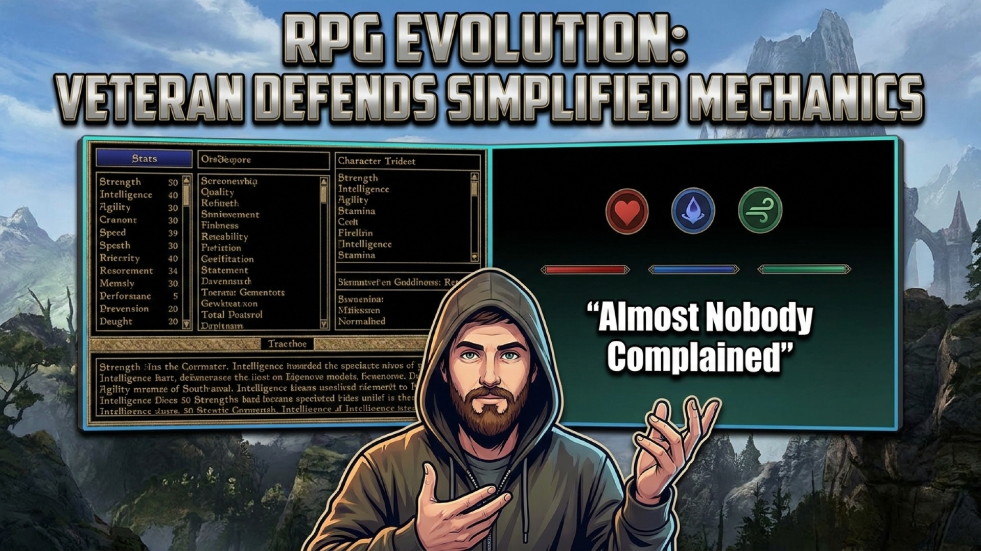 Bethesda Veteran Defends Simplified RPG Mechanics in Elder Scrolls: ‘Almost Nobody Complained’ About Removed Attributes