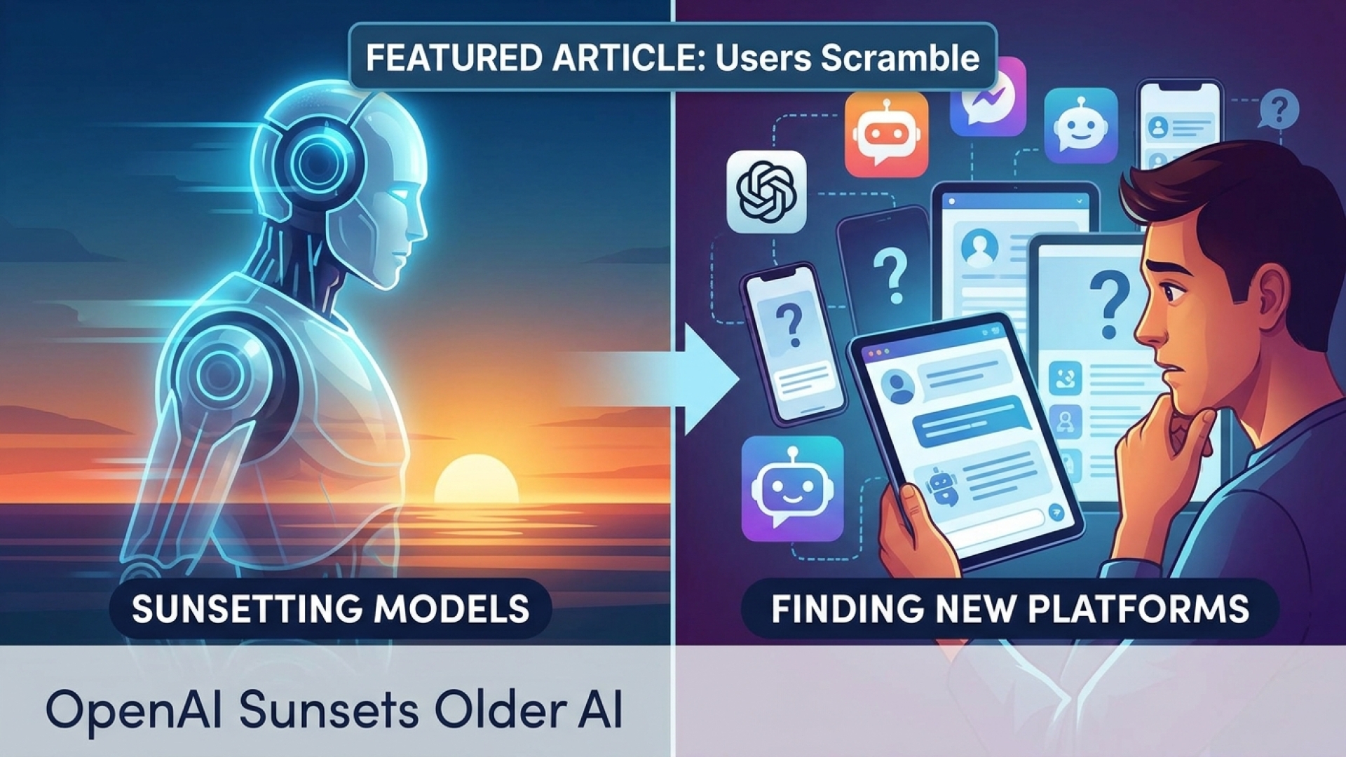 OpenAI Sunsets Older AI Models: Users of AI Companions Scramble to Find New Platforms